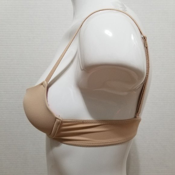 Victoria's Secret PINK bra 32B Wear Everywhere Demi solid basic convertible - Picture 2 of 15